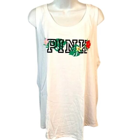 Victoria’s Secret PINK Cut Out Racer Back Tank Top NWT size XL - Picture 3 of 10